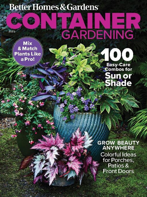 Title details for BH&G Container Gardening by Dotdash Meredith - Available